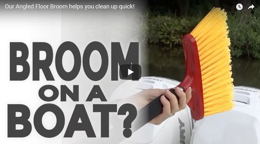 Link to Article: Angled Floor Broom helps you clean up Quick!