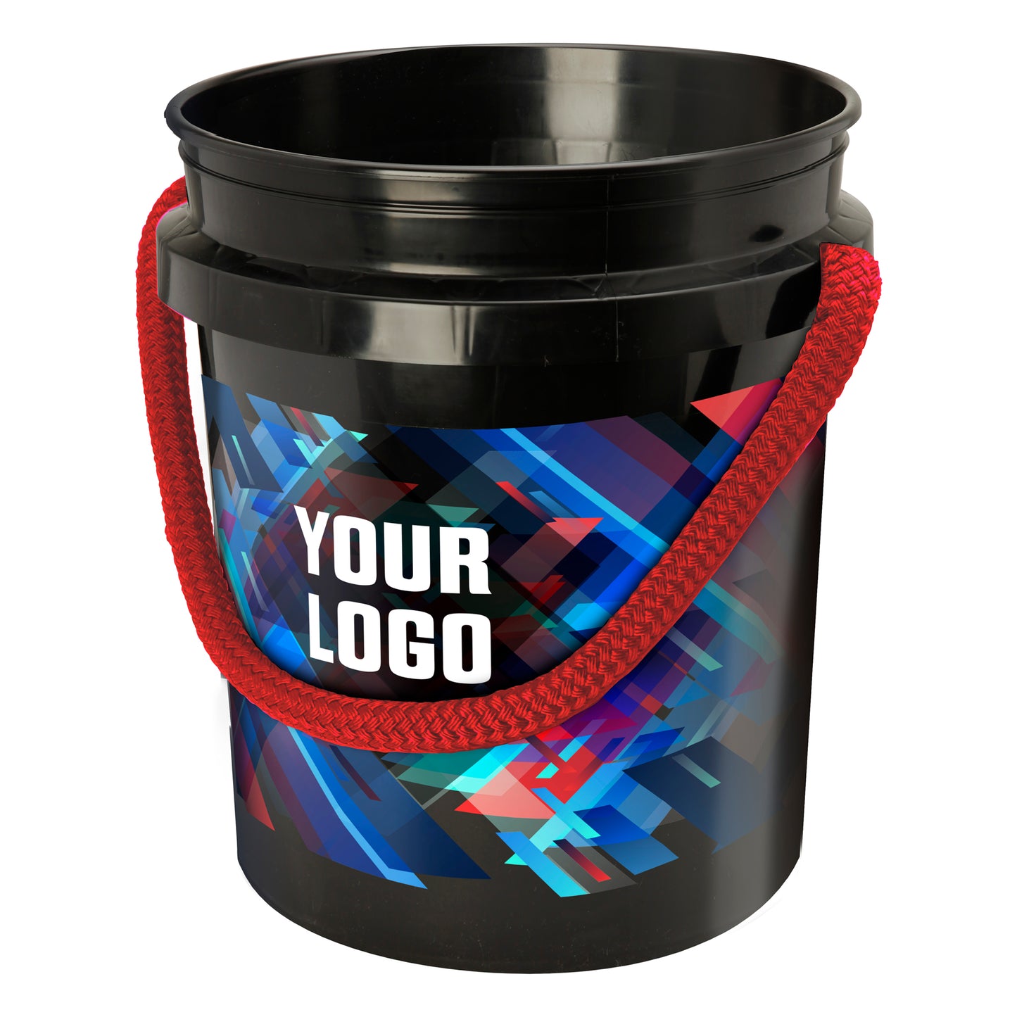 Custom Printed Buckets 123