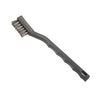 The Shurhold Industries, Inc. Detailing Brush features a black plastic handle and metal bristles, ideal for precision cleaning or rust removal on multiple surfaces.