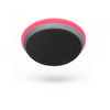 The Shurhold Industries Pro Polish Pad for DAP PRO, a black 7 foam pad with gray and red edges for polishing and waxing, is shown against a white background.