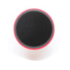 A round black Shurhold Industries, Inc. Pro Polish Pad for DAP PRO, shown from above with a red rim on a white background—ideal for polishing and waxing with your dual action polisher.