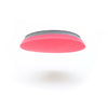 The Pro Polish Pad for DAP PRO by Shurhold Industries, Inc. is an oval, pink and black 7 foam pad shown floating against a white background with a faint shadow beneath.