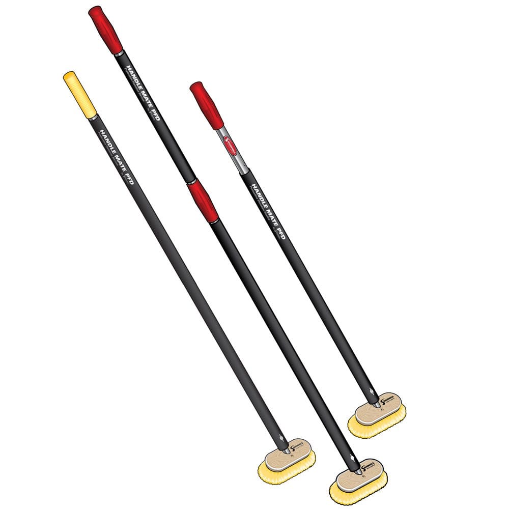 Various Shurhold Handle Mate PFD's installed on Handles