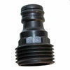 The Shurhold Industries Hose Nozzle features a black plastic ergonomic quick-connect adapter with a threaded male end, ideal for secure hose attachment.
