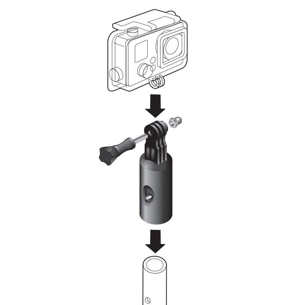 SKU #104 Shurhold Camera Adapter Assembly Diagram