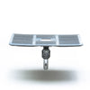 The Swivel Pad Base by Shurhold Industries, Inc. is a rectangular metallic mesh antenna with a central mounting attachment, compatible with other Shurhold accessories, shown against a white background.