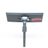 The Shurhold Industries, Inc. Swivel Pad Base is a gray rectangular cleaning tool that attaches to a pole, works with scrubber pads, and is designed for scrubbing or washing surfaces using Shurhold attachments.