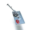 The Shurhold Industries, Inc. Swivel Pad Base is a gray rectangular cleaning tool compatible with various Shurhold attachments and scrubber pads. Adjustable handle attachment shown on a white background.