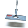 A gray Shurhold Industries, Inc. Swivel Pad Base floor or deck scrubber attachment with a swivel head and pole connector is shown against a white background, compatible with various Shurhold scrubber pads and attachments.