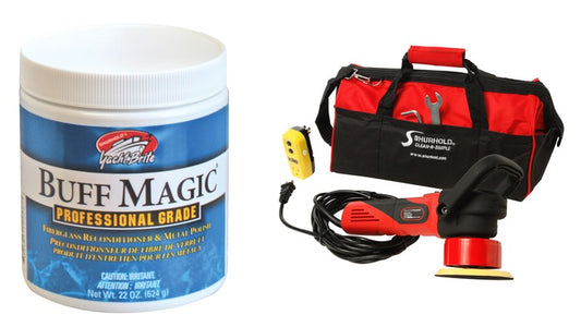 Shurhold Buff Magic and a Dual Action Polisher
