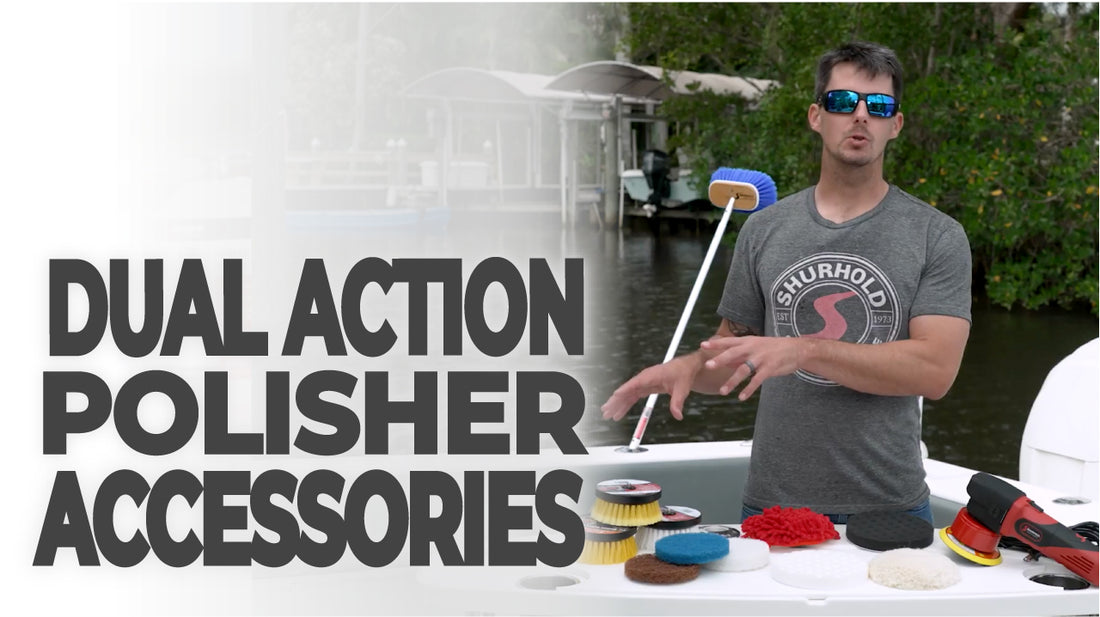 Learn More About the Dual Action Polisher's Pads and Attachments!