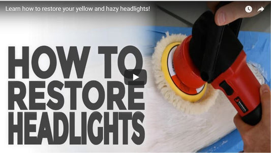 Link to Article: How to Restore Headlights 