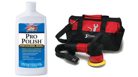 Shurhold Pro Polish and Dual Action Polisher 