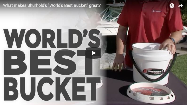 Impressive Bucket Check out the World’s Best Bucket – Shurhold Industries, Inc.