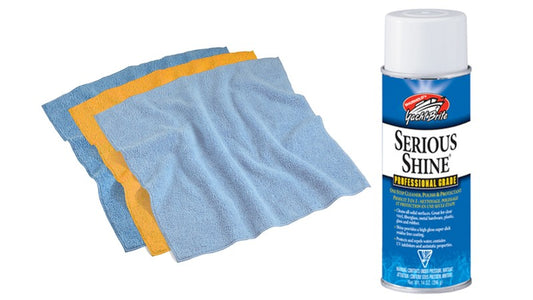 Shurhold Serious Shine and Microfiber Towels 