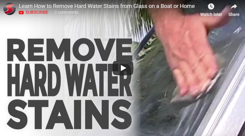 Hard Water Spot & Stain Remover for Boats & Cars