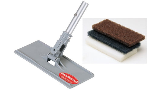 SKU #1700 Shurhold Swivel Pad Base and Scrubber Pads