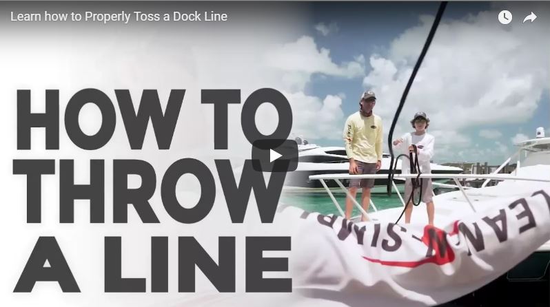 Link to Article: How to Throw a Dock Line