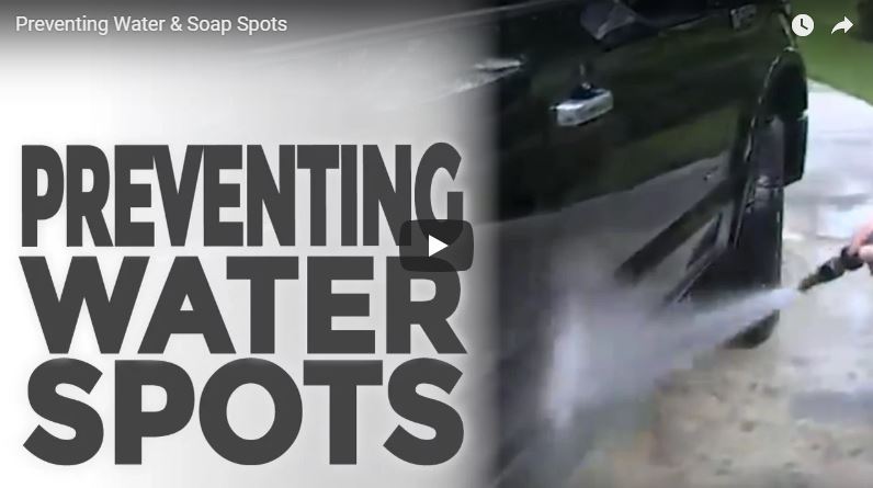 Link to Article: Preventing Water Spots