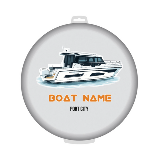 Illustrated Boat Custom Bucket Lid