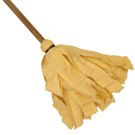 Wave Mop on 48" Wood Handle