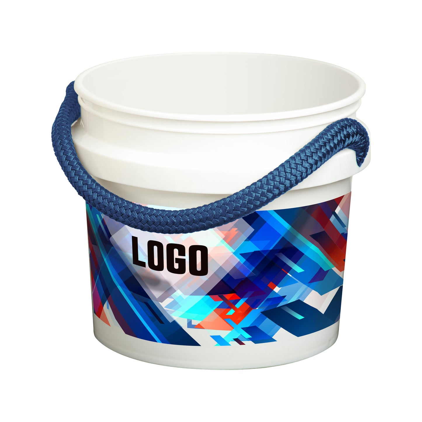 Custom Printed Buckets 123