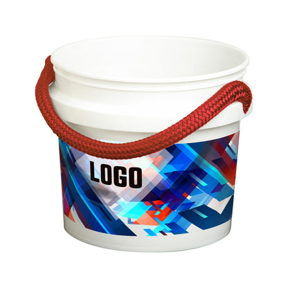 Custom Printed Buckets 123