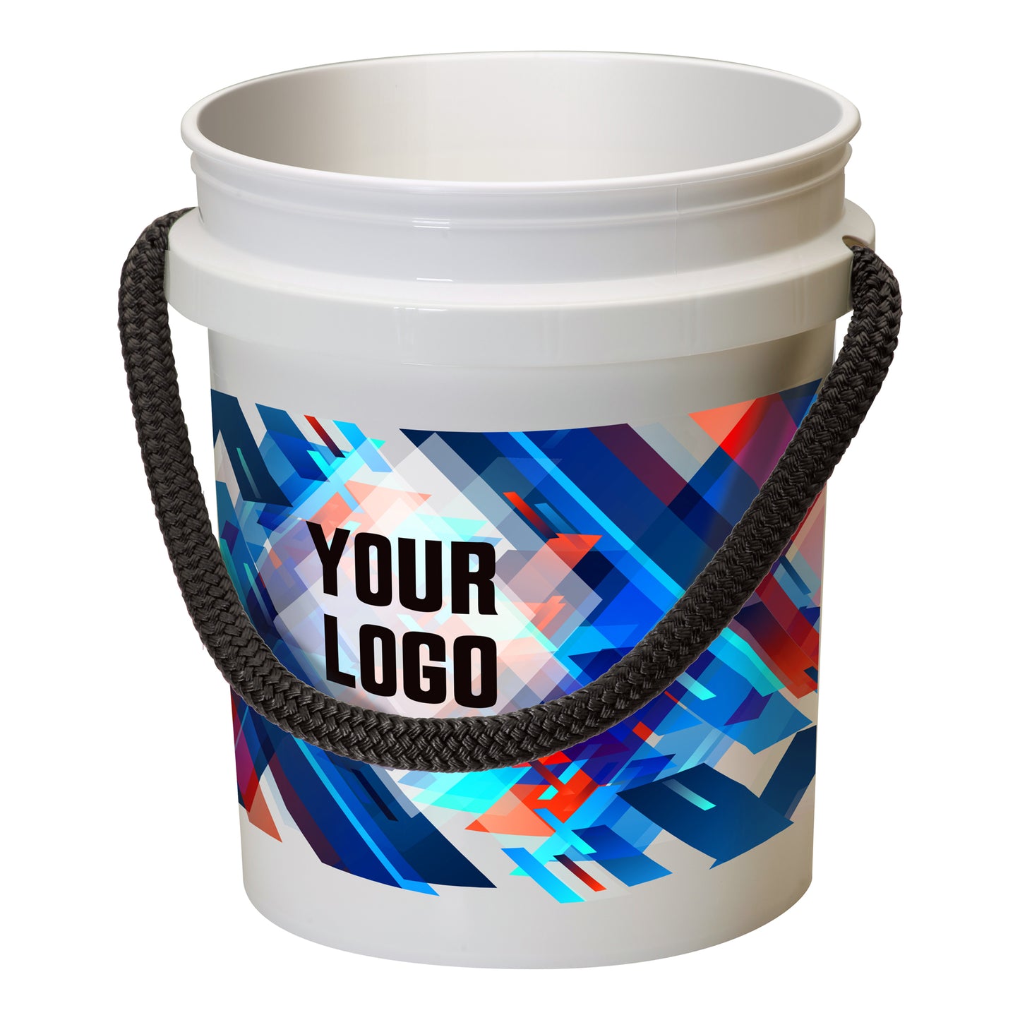 Custom Printed Buckets 123