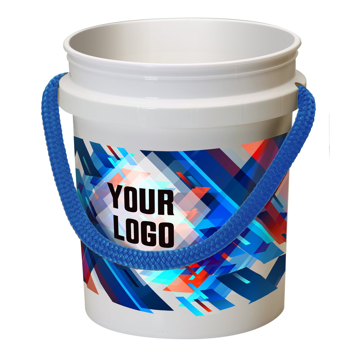 Custom Printed Buckets 123