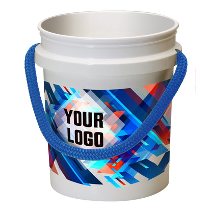 Custom Printed Buckets 123