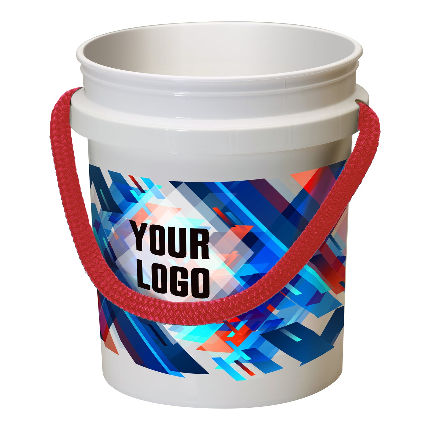Custom Printed Buckets 123