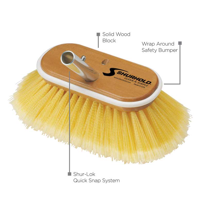 Classic 6 Inch Deck Brushes