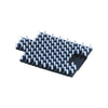 The Shurhold Industries Rope And Cord Brush is a black rectangular tool with a grid of white vertical pegs in a wraparound design, resembling part of a puzzle or board game, displayed on a white background.