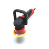 The Shurhold Industries, Inc. Dual Action Polisher, featuring a red and black design with a handle and circular pad for a high-gloss finish, is displayed on a white background.