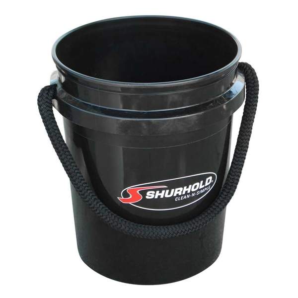 SKU #2452 Shurhold Black 5 gallon Bucket