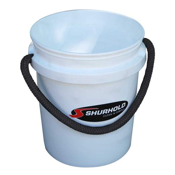 World's Best Rope Handle Bucket (5G White)