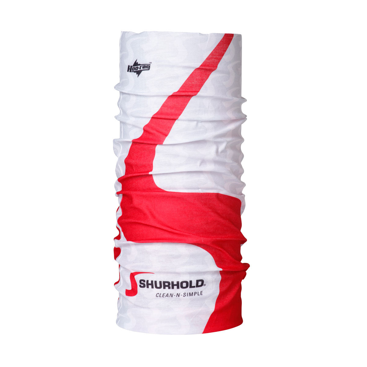 SKU #SGHOO-WHT Shurhold White and Red Bandana 