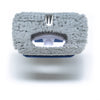 A top-down view of the Shurhold Industries, Inc. Hammerhead Brush, featuring a square gray head with dense bristles and an ergonomic white plastic handle, displayed on a white background.