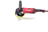 A refurbished Shurhold Industries, Inc. Pro Rotary Polisher with a yellow buffing pad is shown from above on a white background—an expert tool perfect for eliminating surface imperfections.