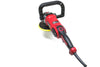 The Refurbished Pro Rotary Polisher by Shurhold Industries, Inc. is a professional tool with a red and black design, handle, and yellow pad—perfect for removing surface imperfections. Displayed on a white background.