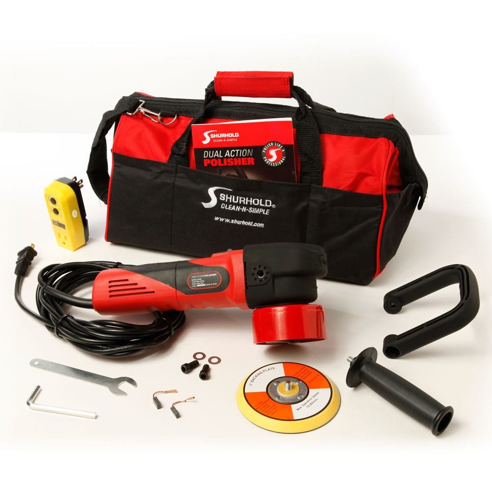 SKU #3100 Shurhold Dual Action Polisher with Accessories 