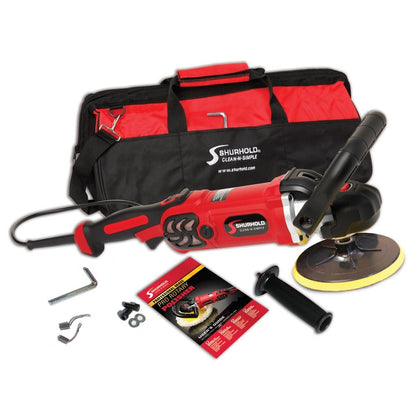 SKU #3400 Shurhold Pro Rotary Polisher with accessories 